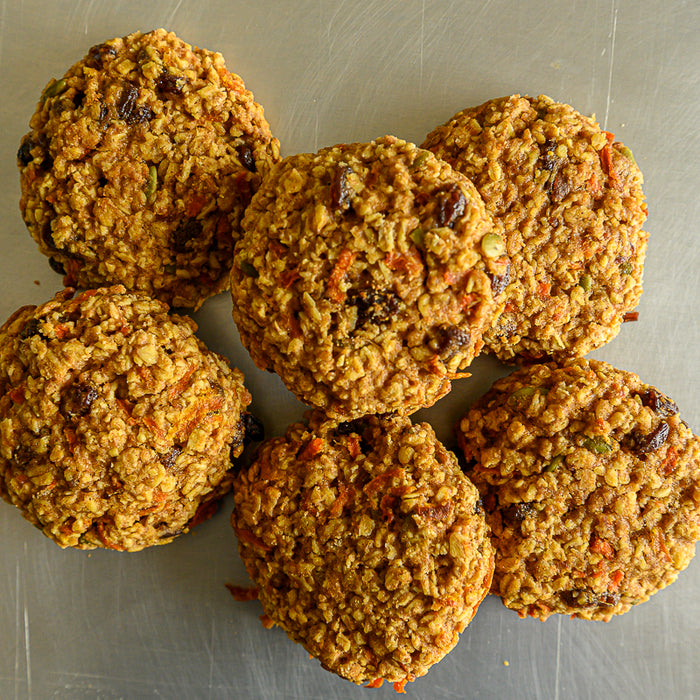 Carrot Raisin Pumpkinseed Emmer Cookies 6 pack