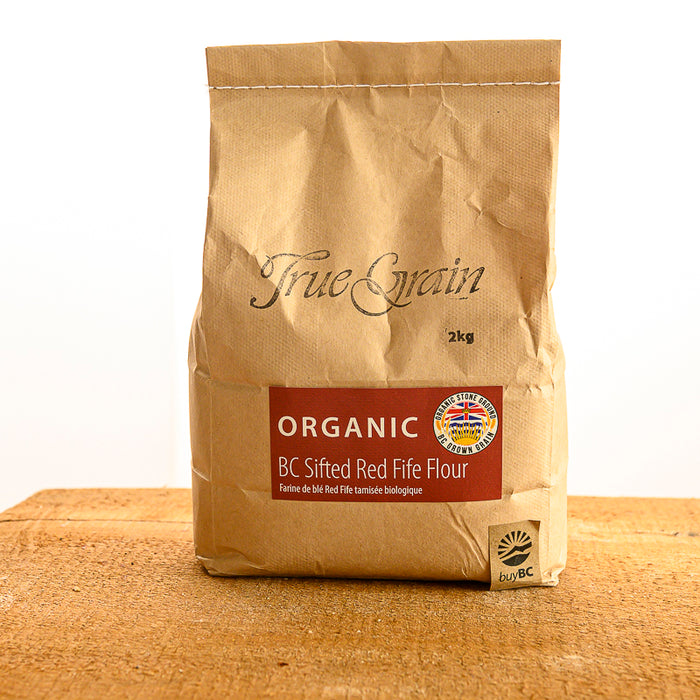 Organic BC Sifted Red Fife Flour